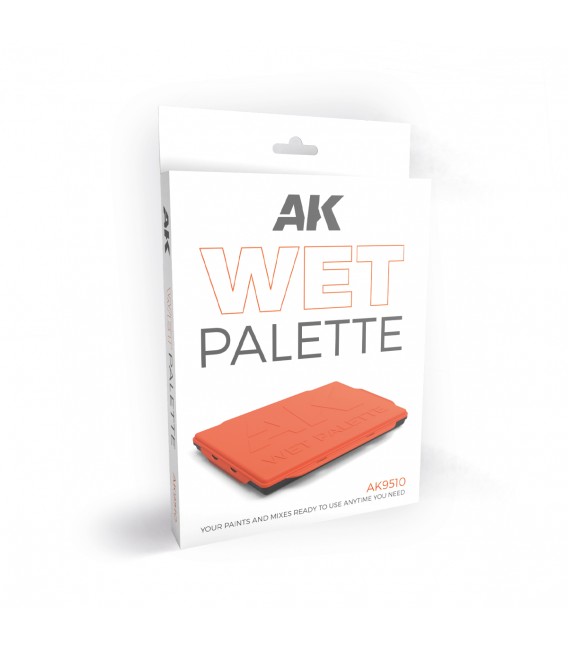 AK9510 Wet Palette - Paleta Húmeda