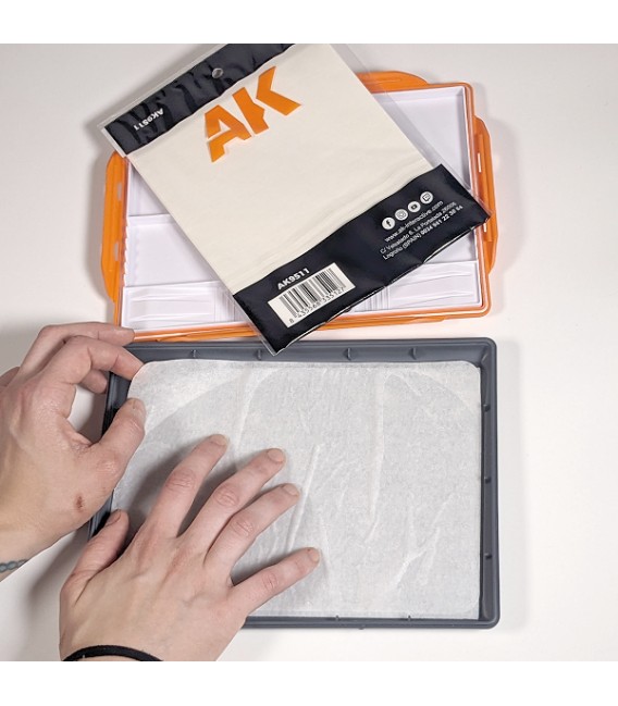 AK9510 Wet Palette - Paleta Húmeda