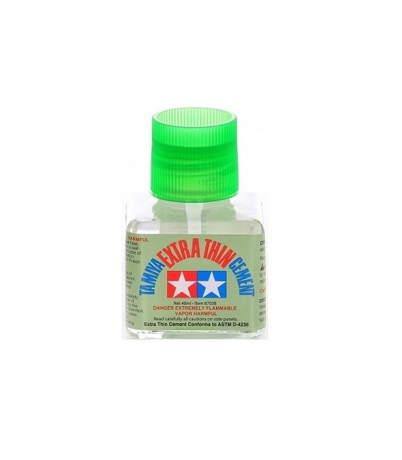 87038 Adhesiu Tamiya Extra Thin Cement 40 ml.