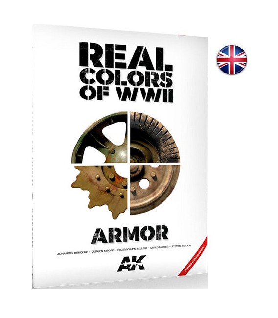 AK299 Real Colors of WWII Armor – New 2nd Extended and Updated Version - English