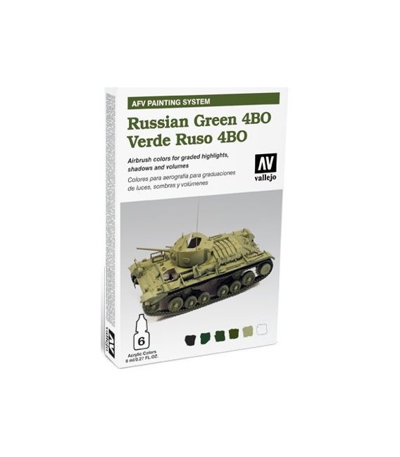 78.403 Set AFV Russian Green 4BO.