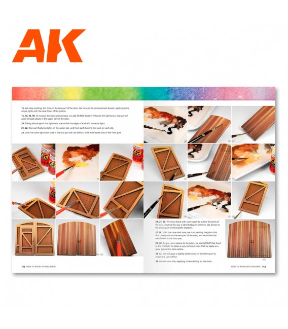 AK293 How to Work with Colors and Transitions with Acrylics - English