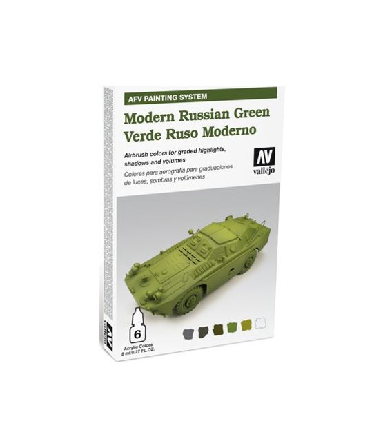 78.408 Set AFV Modern Russian Green.