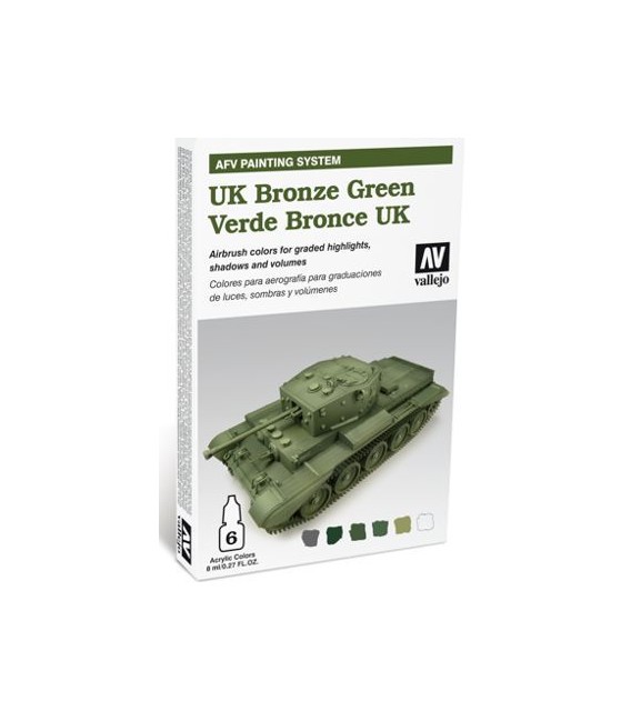 78.407 Set AFV Verde Bronze UK.