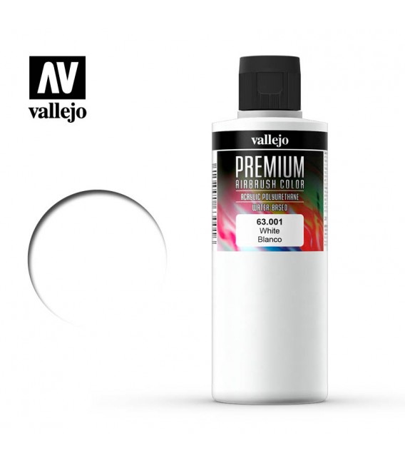 63001 Blanc Vallejo Premium Color (200 ml.)