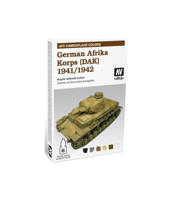 78.409 Set AFV Àfrica Korps Alemany 1941-1942 (DAK).