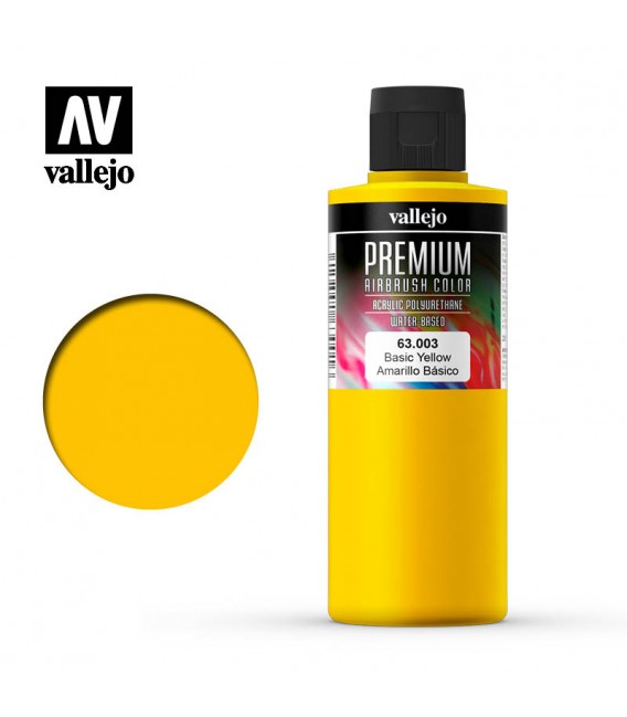63003 Basic Yellow Vallejo Premium Color (200 ml.)