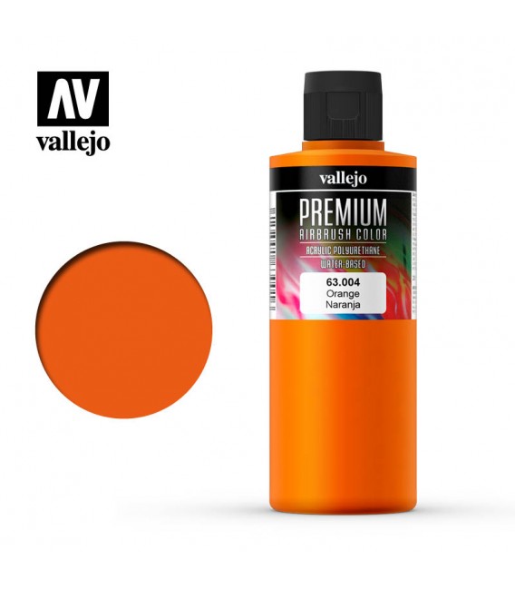 63004 Orange Vallejo Premium Color (200 ml.)