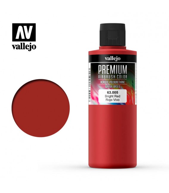 63005 Vermell Viu Vallejo Premium Color (200 ml.)