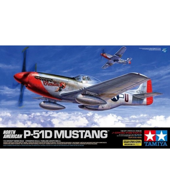 60322 - North American P-51D Mustang Tamiya Escala 1/32