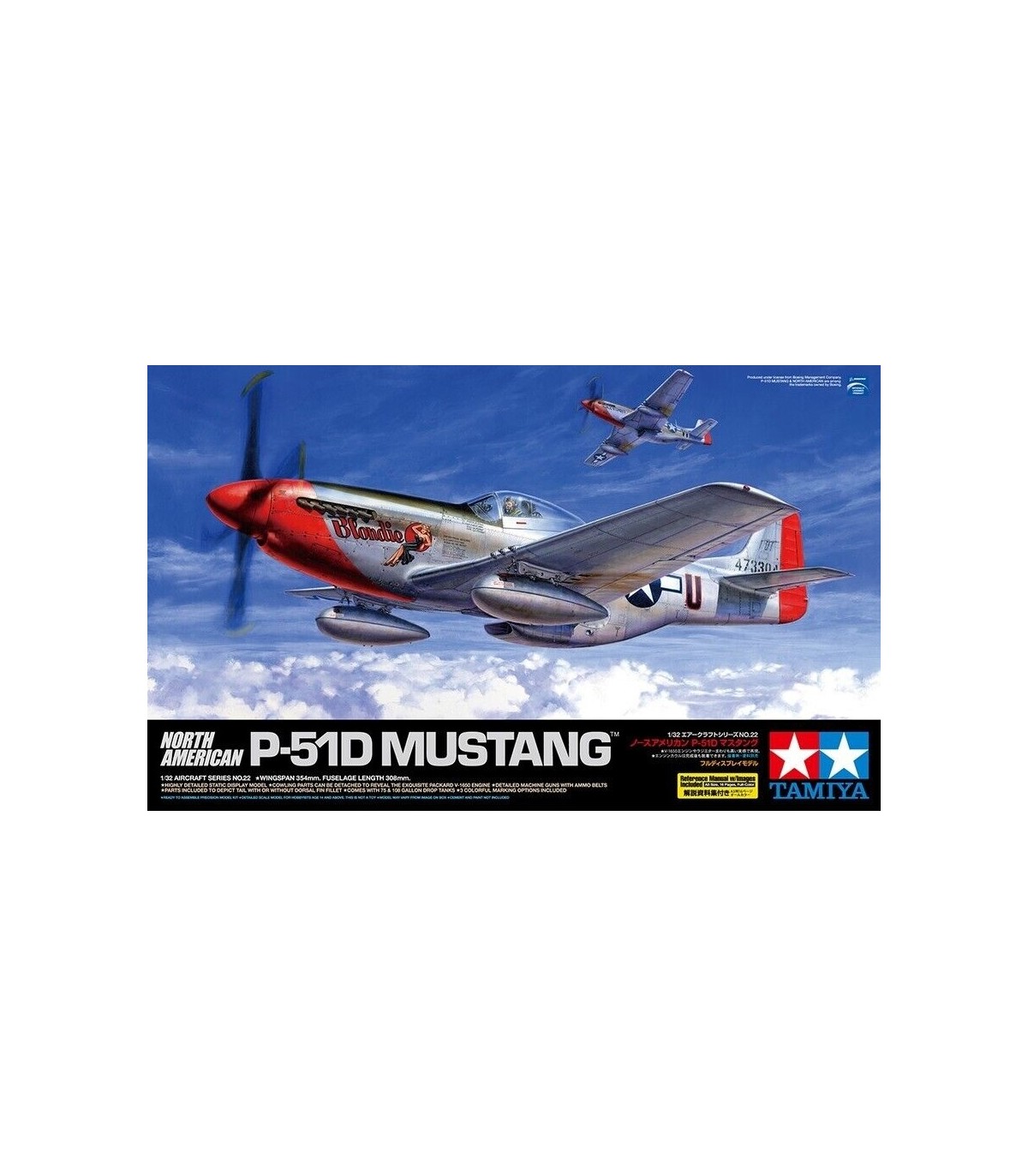 60322 - North American P-51D Mustang Tamiya 1/32