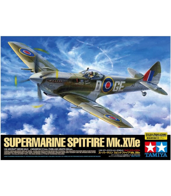 60321 - Supermarine Spitfire Mk.XVIe Tamiya Escala 1/32