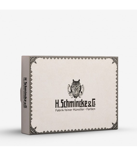 Caja metalica acuarela Schmincke Horadam Retro 6 tubos