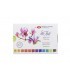 Scatola in plastica acquerello White Nights 12 colori "Botanica"