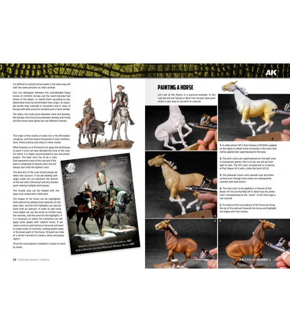 AK519 AK Learning 14: Pintura de Figuras de Animales - Castellano