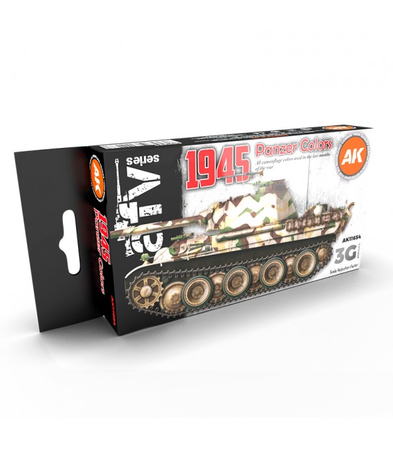 AK11654 1945 Panzer Colors 6 u. 17 ml