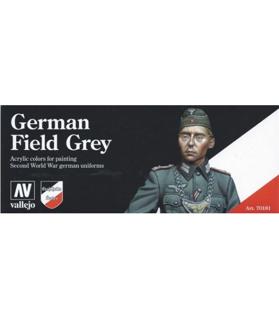 Vallejo German Field Grey Uniforms WWII Set