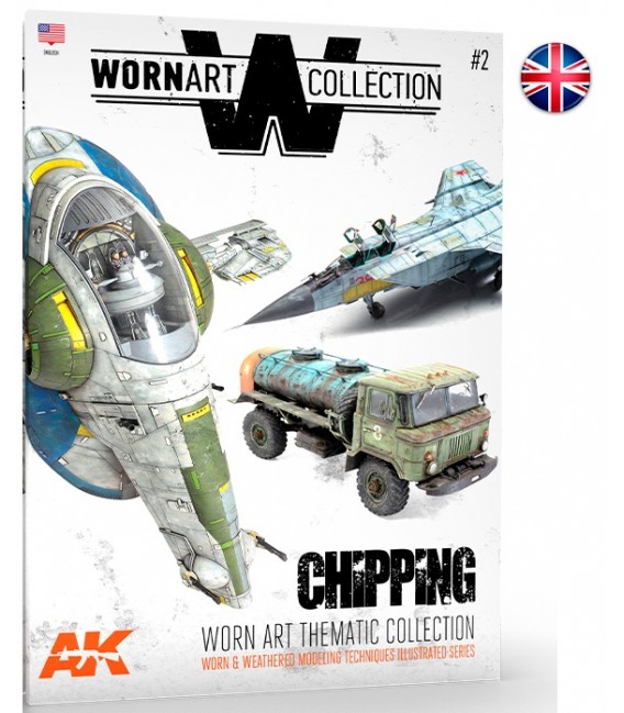 AK4903 Worn Art Collection 02- Chipping - English