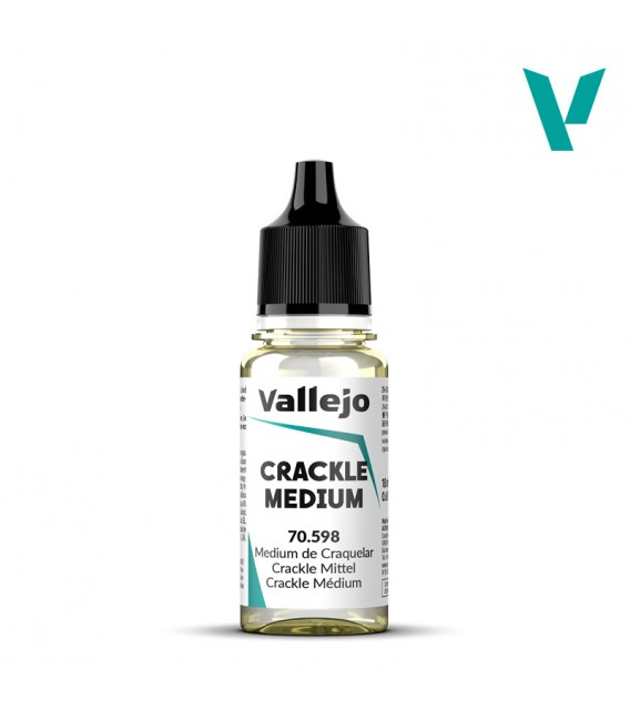 70.598 Medium acrilico para craquelar Vallejo 17 ml.