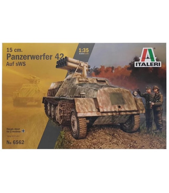6562 15 cm Panzerwerfer 42 auf sWS - Italeri 1/35 Scale