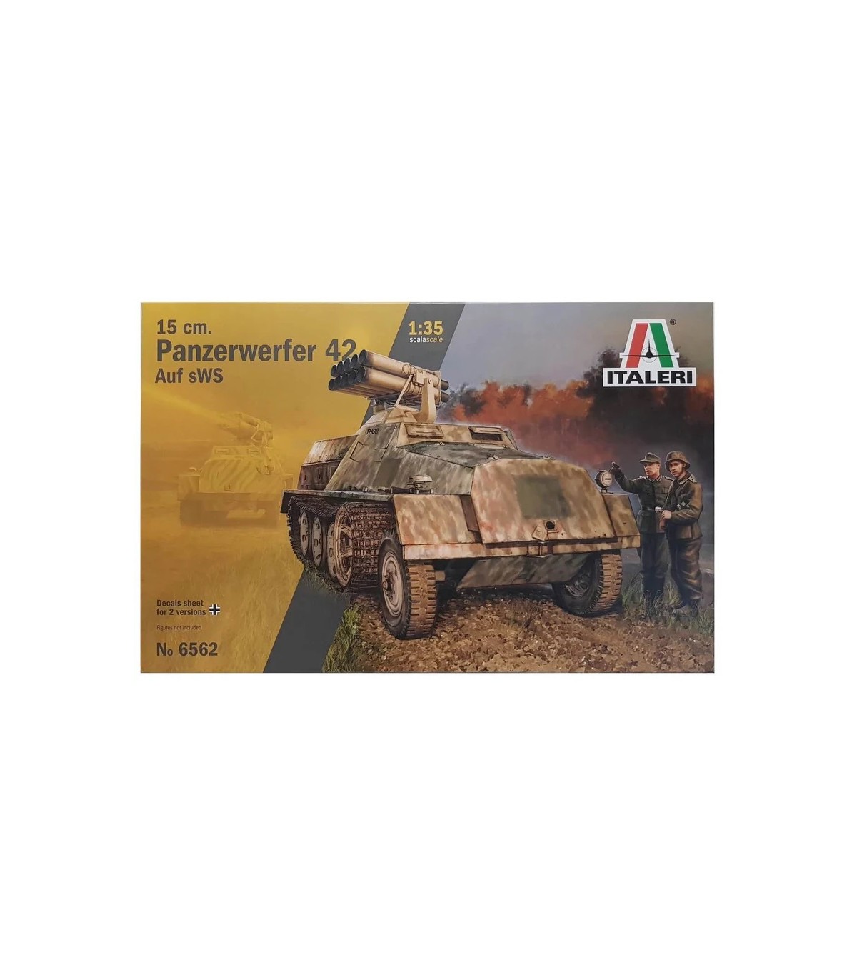 6562 15 cm Panzerwerfer 42 auf sWS - Italeri 1/35 Scale