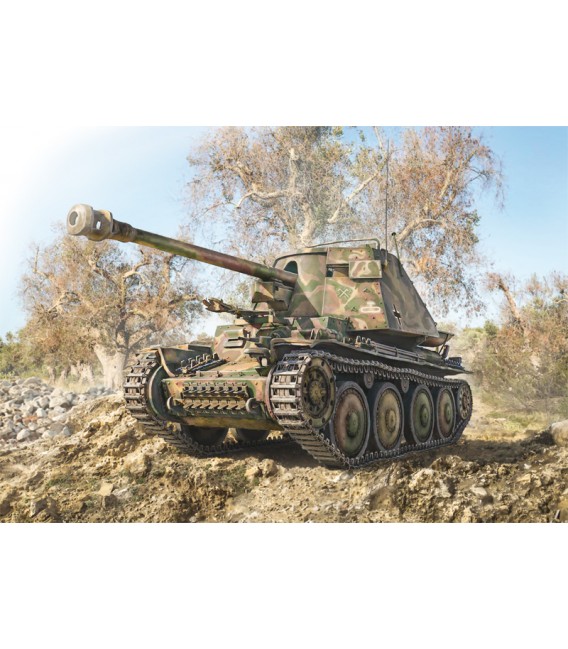 6566 - Marder III Ausf. H Sd. Kfz.138 - Italeri Scale 1/35