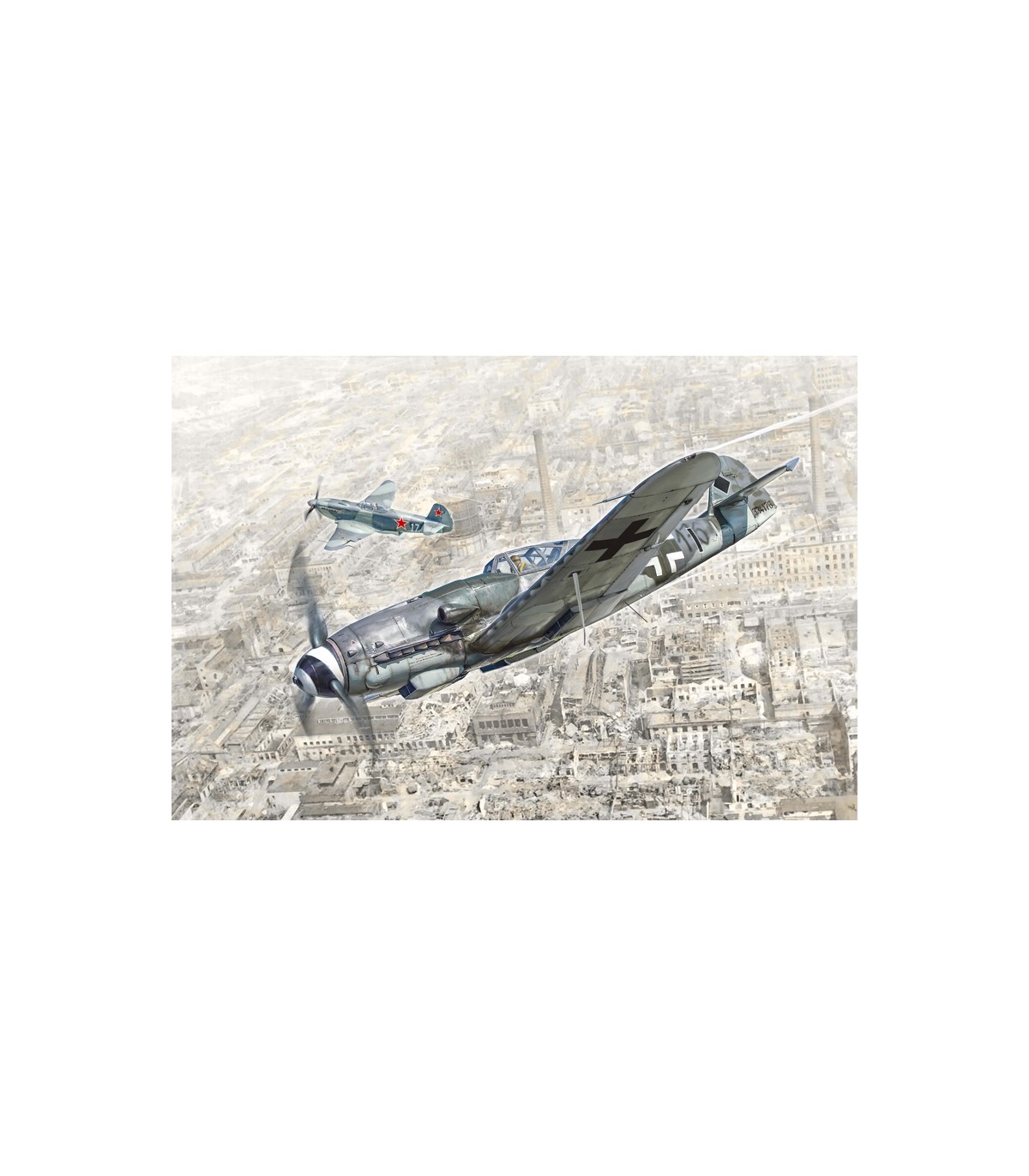 Maquette Avion Messerschmitt Me 109 K-4 Heller reconditionné Maquette Avion Messerschmitt Me 109 K-4 Heller reconditionné