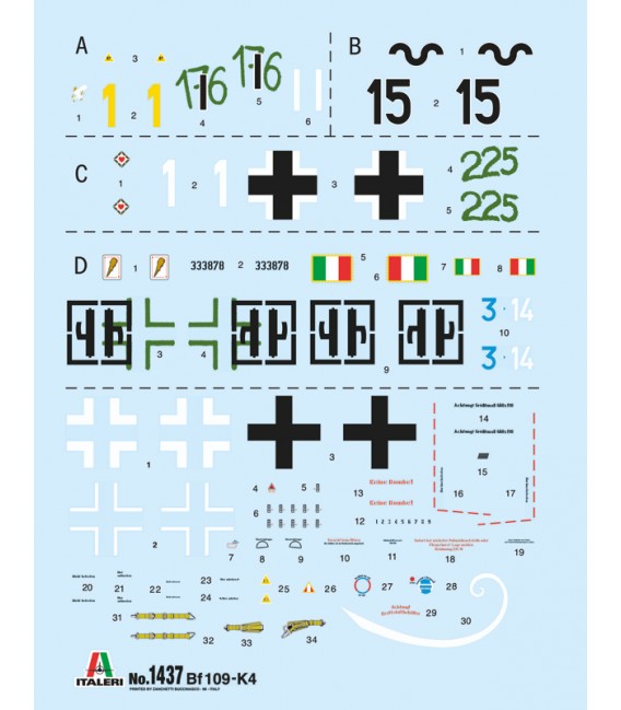 2805 Bf 109 K-4 - Italeri 1/48 Scale