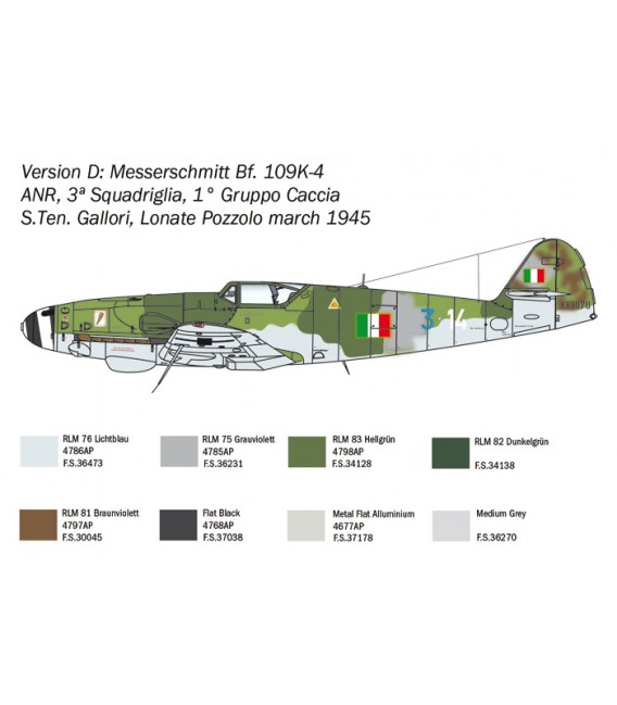 2805 Bf 109 K-4 - Italeri 1/48 Scale