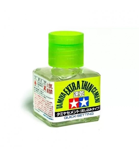 87182 Adesivo Tamiya Quick Extra Thin Cement 40 ml.