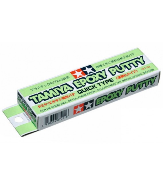 Masilla Tamiya Epoxy Putty Quick Type 25 gr
