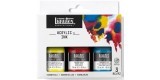 Set Encres Acryliques Liquitex 3 couleurs essentielles 30 ml.