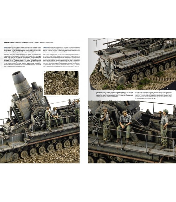 AK4907 Worn Art 05 German Artillery (Bilingual English - Spanish)