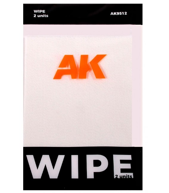 AK9512 Wipe - 2 u. Remplacement Chiffon Wet Palette - Palette humide