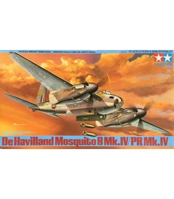 61066 - De Havilland Mosquito B Mk.IV/PR Mk.IV Tamiya Echelle 1/48