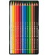 Caja metal 12 lapices Polychromos Faber-Castell
