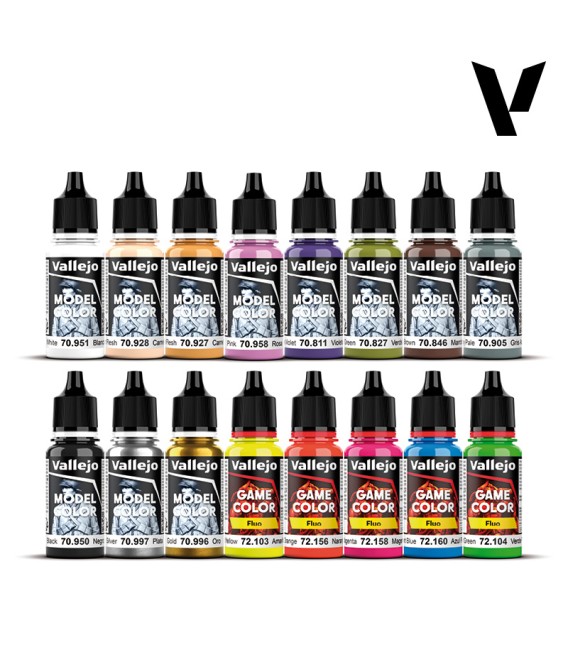 Set Vallejo Model Color 16 u. (18 ml.) Wargame Special
