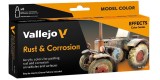 Set Vallejo Model Color 8 u. (18 ml.) Rust & Corrosion