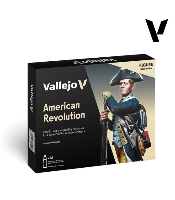 Set Vallejo Model Color 16 u. (18 ml.) American Revolution