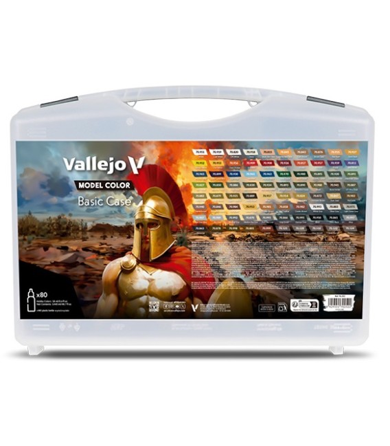 Basic Case Vallejo Model Color 80 x 18 ml.