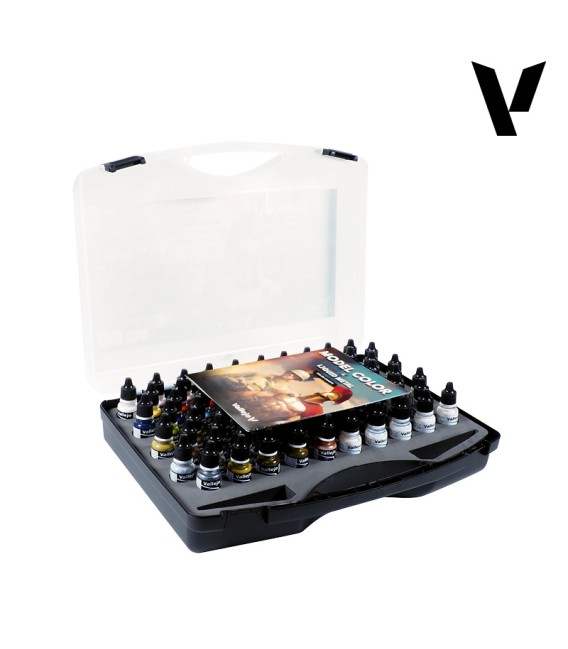 Military Case Vallejo Model Color 80 x 18 ml.