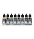 Set Vallejo Model Color 8 u. (18 ml.) German Field Grey