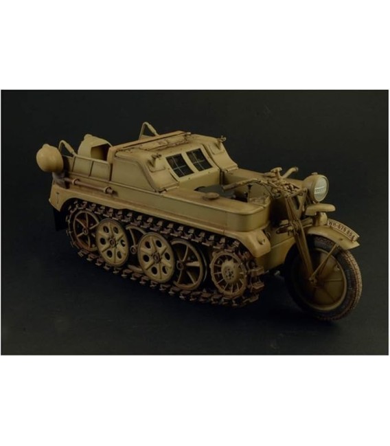 7404 Kettenkrad Sd.Kfz.2 Kleines Kettenkraftrad Typ HK 101  - Italeri Escala 1/9