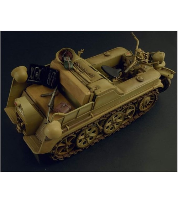 7404 Kettenkrad Sd.Kfz.2 Kleines Kettenkraftrad Typ HK 101  - Italeri Escala 1/9