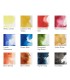 Caixa Aquarel.la plastic Professional caixa de camp 12 pastilles