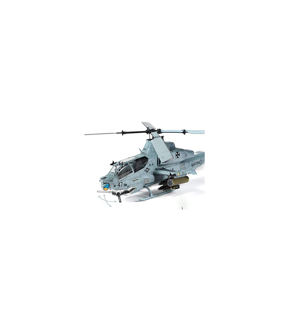 USMC AH-1 Z Viper “Shark Mouth” Academy Scale 1/35