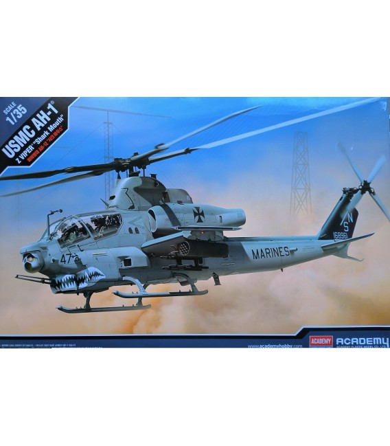 USMC AH-1 Z Viper “Shark Mouth” Academy Escala 1/35