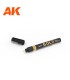 AK1300 4 u. Metallic Liquid Marker set