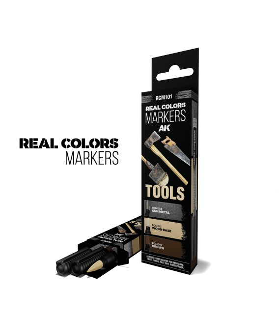 RCM101 Real Colors 3 Markers set - Tools