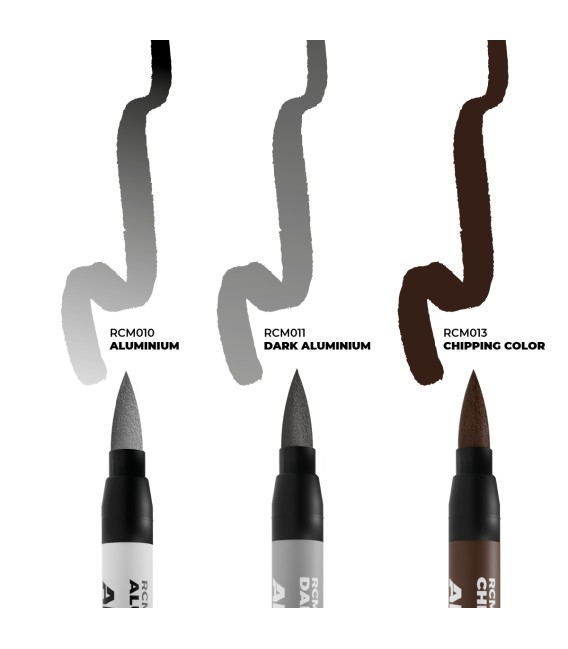 RCM105 Real Colors 3 Markers set -  Chipping